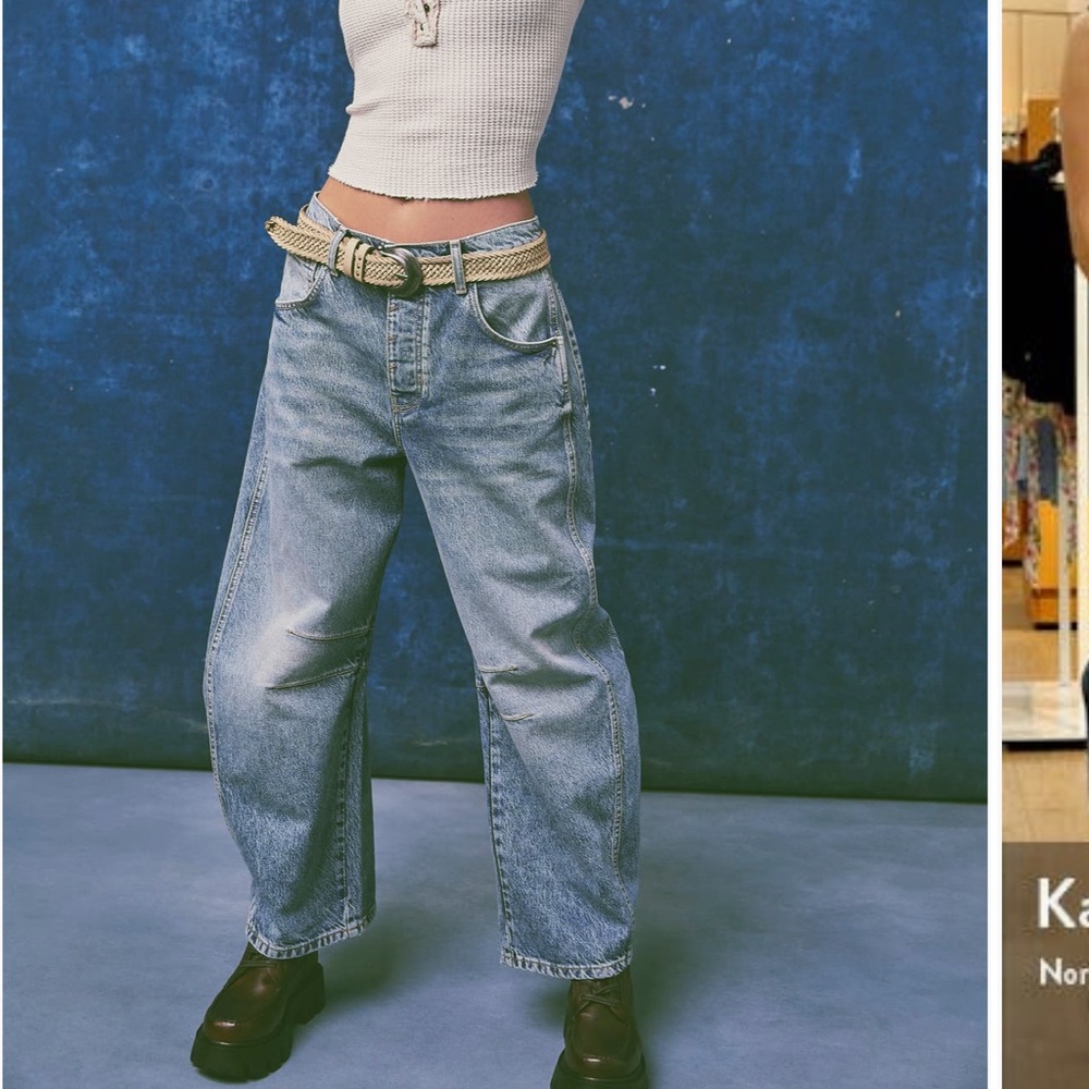 WE THE FREE barrel jeans - Picture 6 of 9